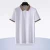 【100%丝光棉】【新款DG】大依优型大码短袖Polo衫珠地网眼翻领加肥加大男士大号弹力透气舒适半袖夏装 商品缩略图1