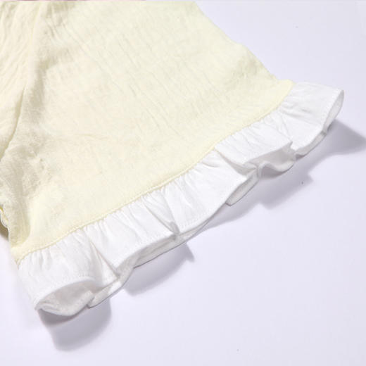 都市丽人好睡好眠春夏睡衣女软绵绵家居服薄款短袖短裤女士软绵绵套装LH41D5 商品图6