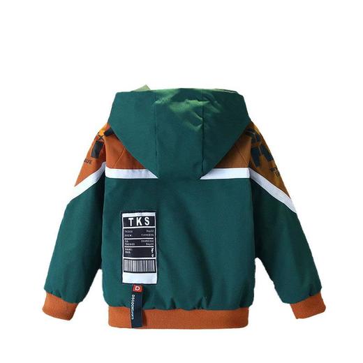 男童外套2024春款新款儿童春秋夹克上衣洋气潮中大男孩拉链衫韩版 商品图4