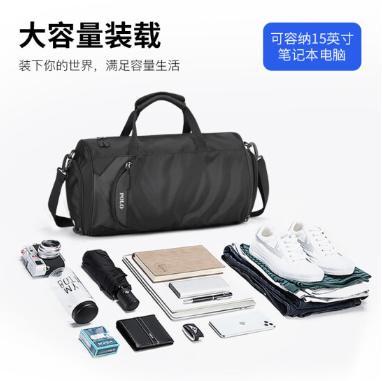 POLO 男士双肩包时尚潮流防溅水尼龙背包大容量电脑包学生高中书包 商品图12