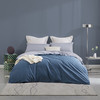 罗莱（LUOLAI）四件套纯棉床单被罩枕套全棉床上WD单双人简约诺曼风沐幽兰 诺曼 200*230cm 商品缩略图2