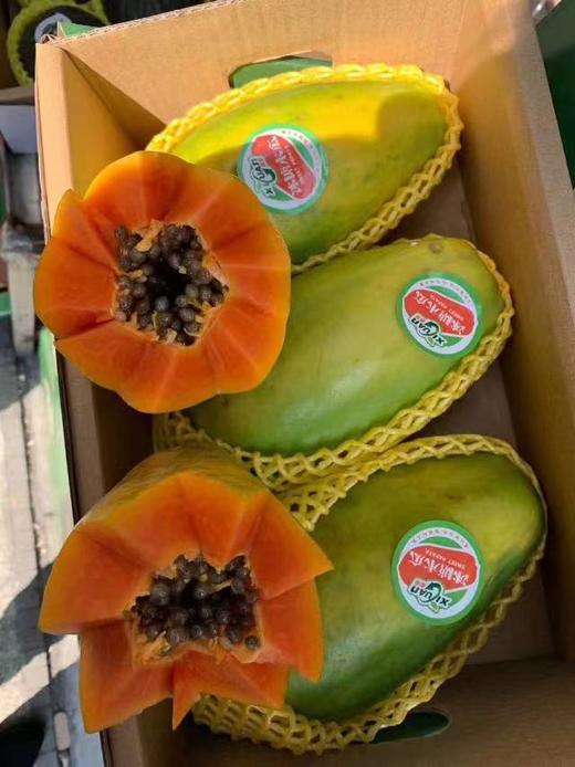 【社区团购】【冰糖心木瓜】4斤/箱3-4颗装 商品图3