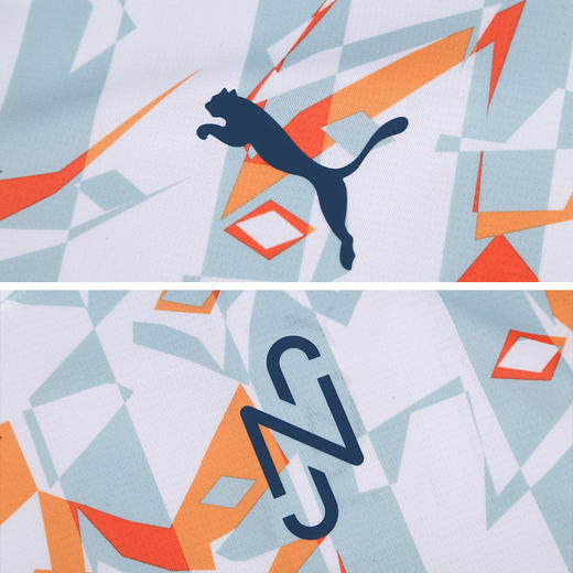 PUMA彪马内马尔配色运动训练休闲短袖短裤成人男658953 13 商品图2