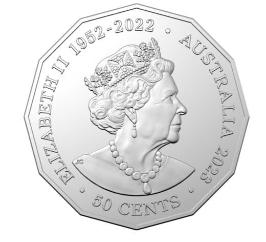 2023澳大利亚 圣诞节日花卉纪念币 商品图3