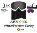 24/25BURTON雪镜LB M4S CYLINDRICAL WHITE/PRCV SUN ONYX