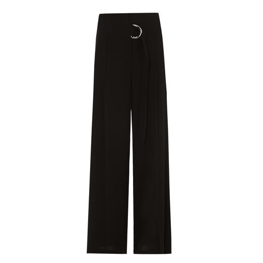 EITIE爱特爱夏季新款通勤百搭显高显瘦直筒裤休闲裤女裤7405103 商品图5