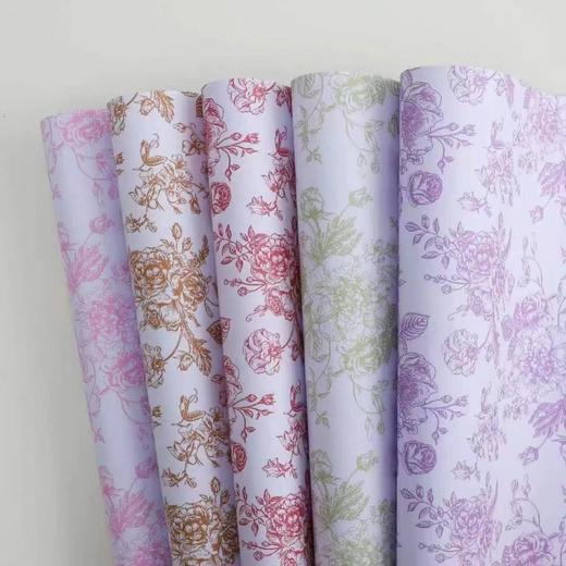 午后红茶---繁花艺术纸 10张 防水 商品图4