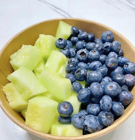 哈密瓜+蓝莓果切一盒 商品图0