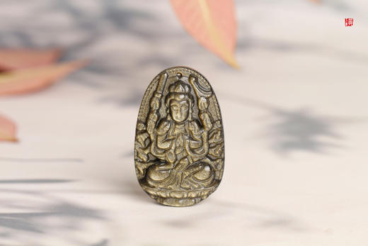 金曜石生肖守护神吊坠 商品图1