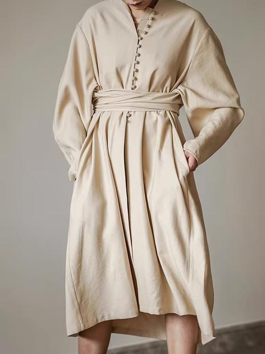 Vitatha番塔塔/17FW1-DX01-1/飘带法式连衣裙 商品图0