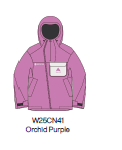 24/25BURTON雪服W AURA GORE-TEX JACKET ORCHID PURPLE