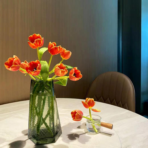 方德密橙郁金香鲜切花鲜花9支 商品图1