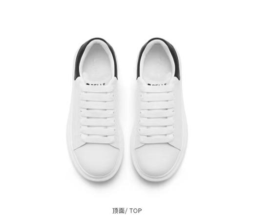 BELLE百丽2024春季新款时尚休闲透气厚底增高运动小白鞋板鞋 商品图4