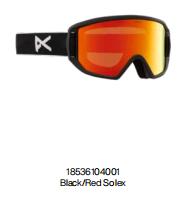24/25ANON雪镜LB RELAPSE JR BLACK/RED SOLEX 商品图0
