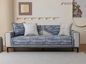 梵菲家品赛丽尔沙发垫海蓝之谜系列