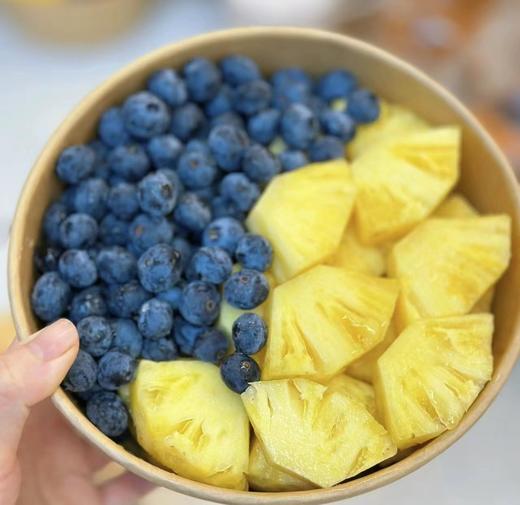 凤梨+蓝莓果切一盒 商品图0