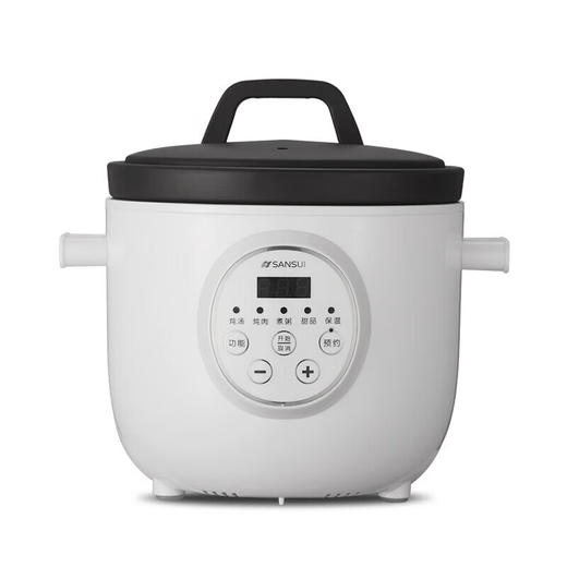 山水（SANSUI）电炖锅电炖盅1.5L迷你小型紫砂预约电砂锅SDZ-11S 商品图5