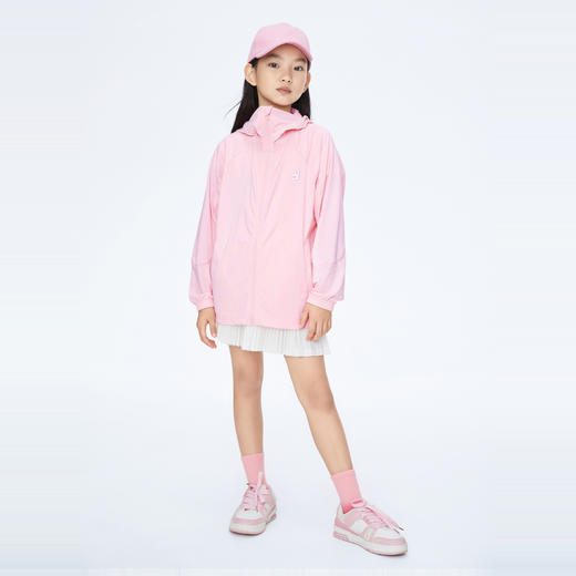 男女童冰感高弹防晒衣超柔外套新款安奈儿童装实体店同款AM415567 商品图5