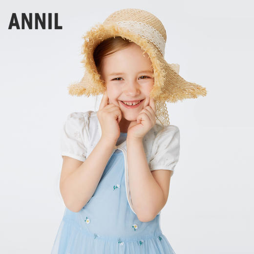 女童披肩外套夏季新款安奈儿童装EG425071 商品图1