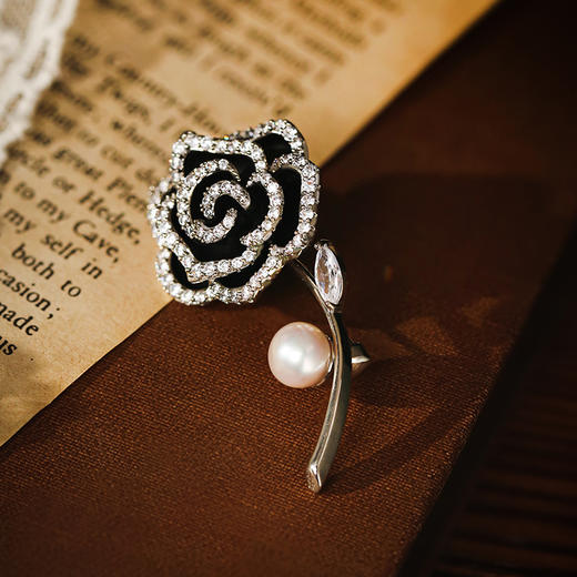 Manreya 女神·山茶花系列 珍珠首饰  I  轻奢小众设计感精致，可自戴、可送礼 商品图9