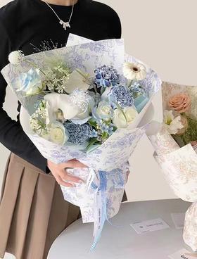 午后红茶---繁花艺术纸 10张 防水