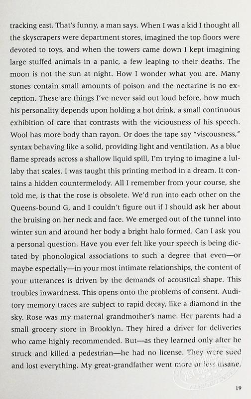 【中商原版】本杰明 勒纳 灯光 The Lights Poems 英文原版 BEN LERNER 诗歌 诗集 托皮卡学校作者 商品图8