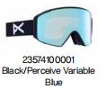 23/25ANON雪镜LB M4S CYLINDRICAL BLACK/PRCV VRBL BLUE 商品图0