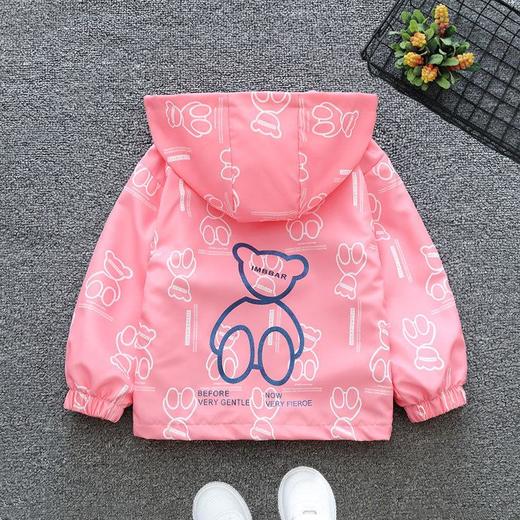 女童外套春秋款2024新款中大童儿童运动夹克休闲风衣男孩棒球上衣 商品图2