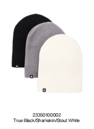 23/26BURTON帽子RCY DND 3 PACK TRUBLK/SHRKSK/STOWHT
