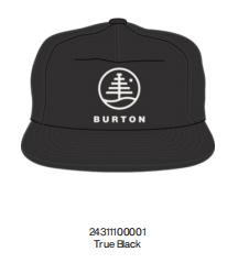 24/26BURTON帽FAMILY TREE HAT TRUE BLACK 商品图0