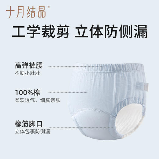 如厕训练裤男女宝宝婴儿尿布裤尿布固定带隔尿裤可洗裤 商品图4