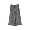 绽放131朵/叠穿神器2024新款亚麻棉格子裤日系文艺直筒裤宽松长裤 商品缩略图4