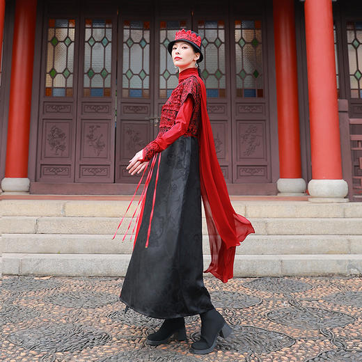 风引长丝巾 |杨丽萍老师同款 | 现货加急发 商品图2