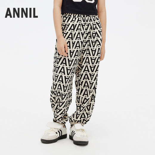 男女童梭织单裤防蚊裤夏季新款安奈儿童装EM426012 商品图1