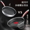欧乐菲（OLOFE）抗菌平底煎锅316L不锈钢双面蜂窝不粘早餐牛排烙饼烤肉煎蛋锅26cm 商品缩略图6