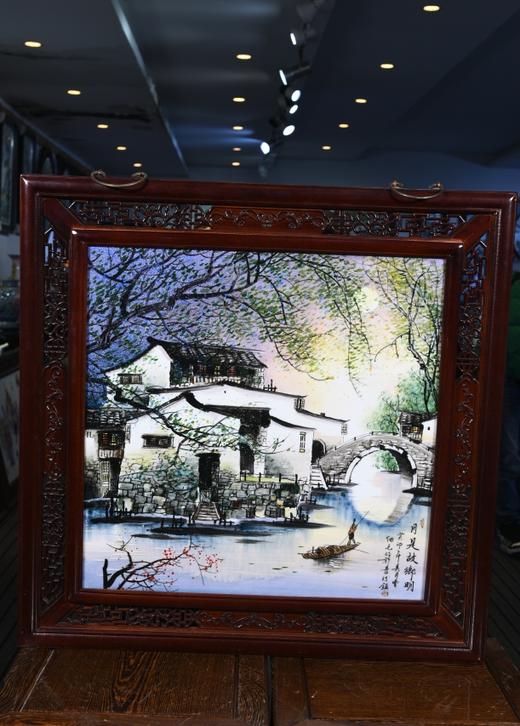 月是故乡明瓷板 商品图0
