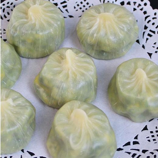 【皮薄馅足！超Q薄皮包子】清新「鲜」出笼，营养早餐，方便美味！荠菜韭菜鸡蛋肉末粉条素早餐半成品食材速冻品半成品 商品图3
