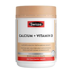 【跨境】Swisse钙+维生素D片250片澳版