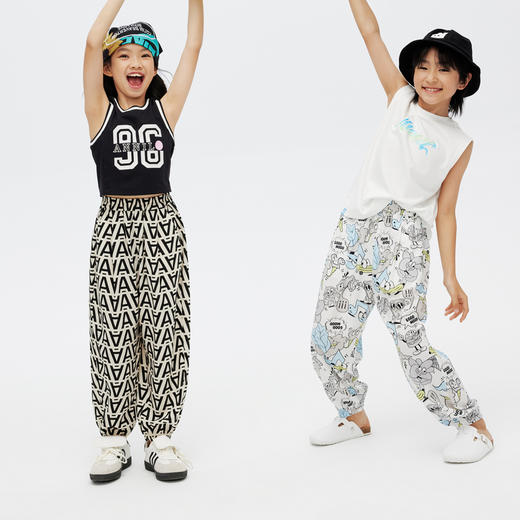 男女童梭织单裤防蚊裤夏季新款安奈儿童装EM426012 商品图5