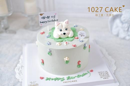 1027CAKE |   立体小动物 狗狗 西高地 商品图0