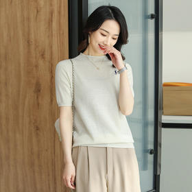 3.5R晚上-【柏奥玛100%羊毛短袖】