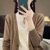 Avann假两件盘扣领羊毛混纺开衫2355 商品缩略图9