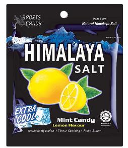 马来西亚 碧富牌 薄荷柠檬味糖果15克 黑袋 商品图0