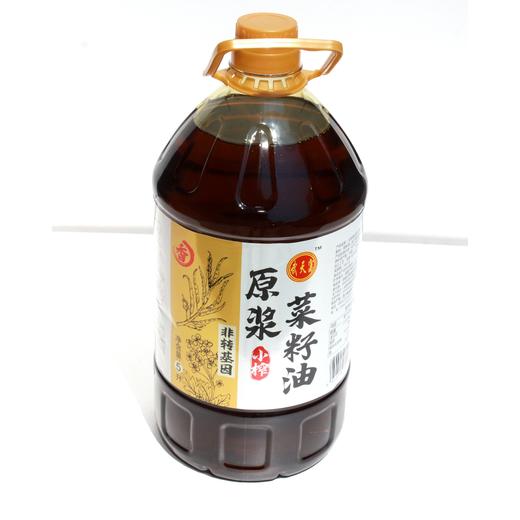 非转基因原浆小榨菜籽油5L装 商品图3