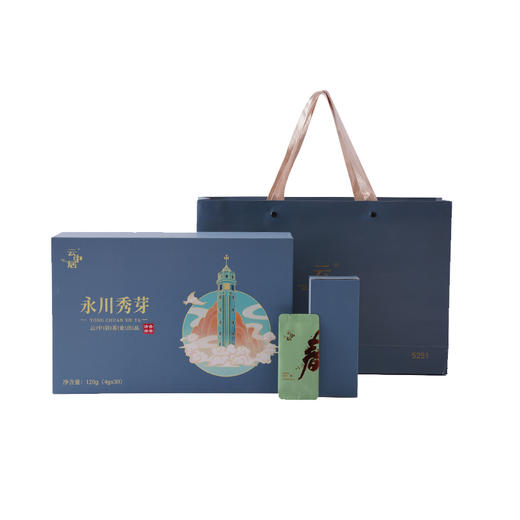 云中居沐春系列特级永川秀芽礼盒装120g（4g×30） 商品图0