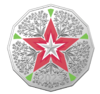 2023澳大利亚 圣诞节日花卉纪念币 商品缩略图2
