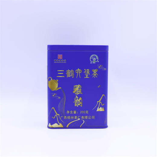 2021年三鹤六堡茶雅韵200g/罐 商品图0