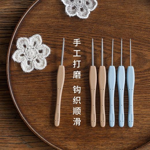 苏苏姐家【套装】彩色钩针手工编织工具不锈钢毛衣材料包毛线团针 商品图1