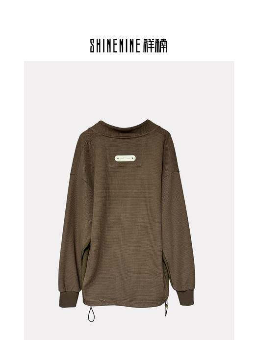 41256616纯色休闲开衫卫衣 商品图3