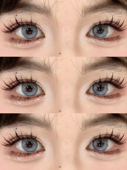 Cherrybee 加薪蓝金 月抛 两片 14.2mm 参考着色 13.3mm 基弧 8.7 含水 43% 新锐国货 商品图3